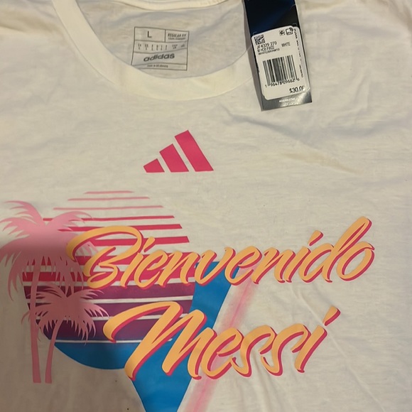 Adidas Bienvenido Messi Tee - Picture 2 of 2